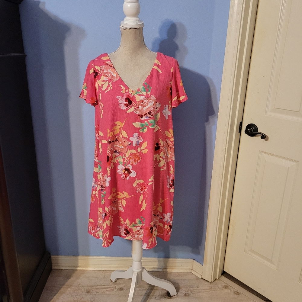 Peach Love California Medium Womens Dress